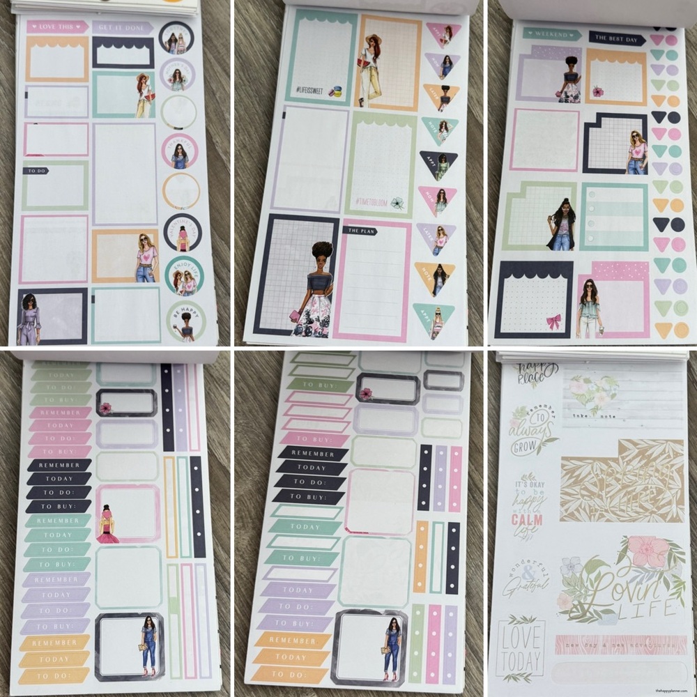 The Happy Planner Summer/Spring Sticker Book - Picture 9 of 11